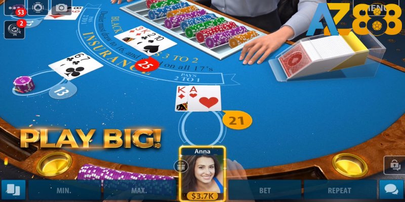 Kinh nghiệm chơi Blackjack AZ888 với các quy tắc cơ bản