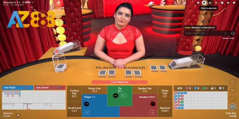 Sơ lược về Baccarat AZ888